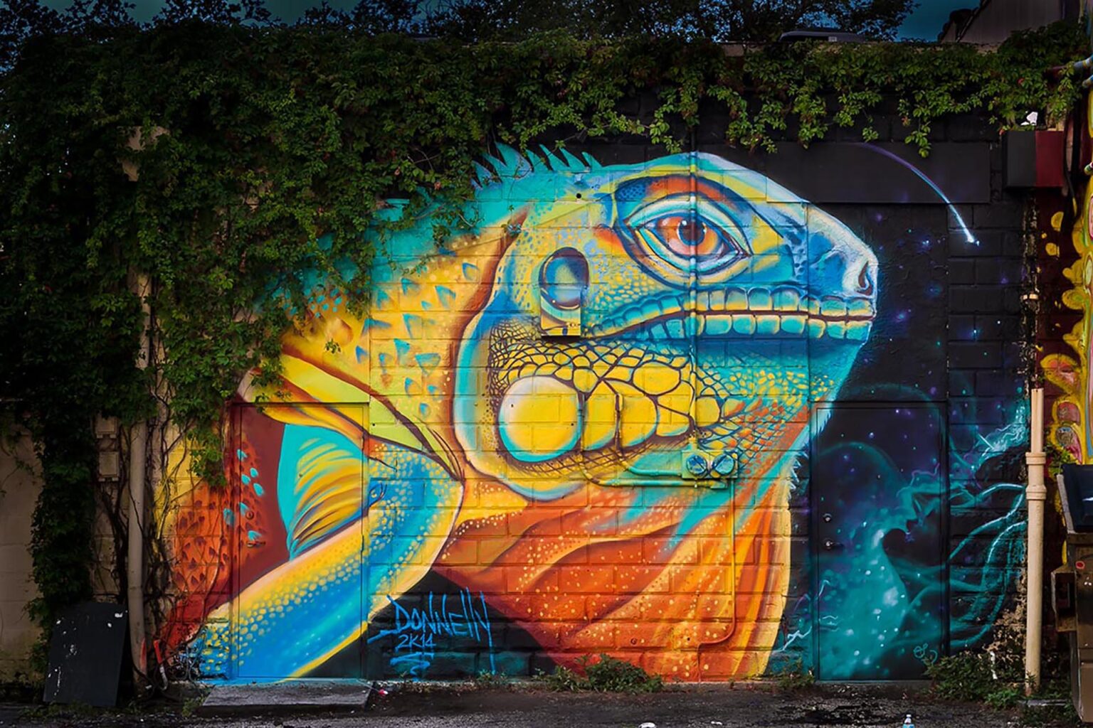 Iguana Mural St Pete 1536x1024