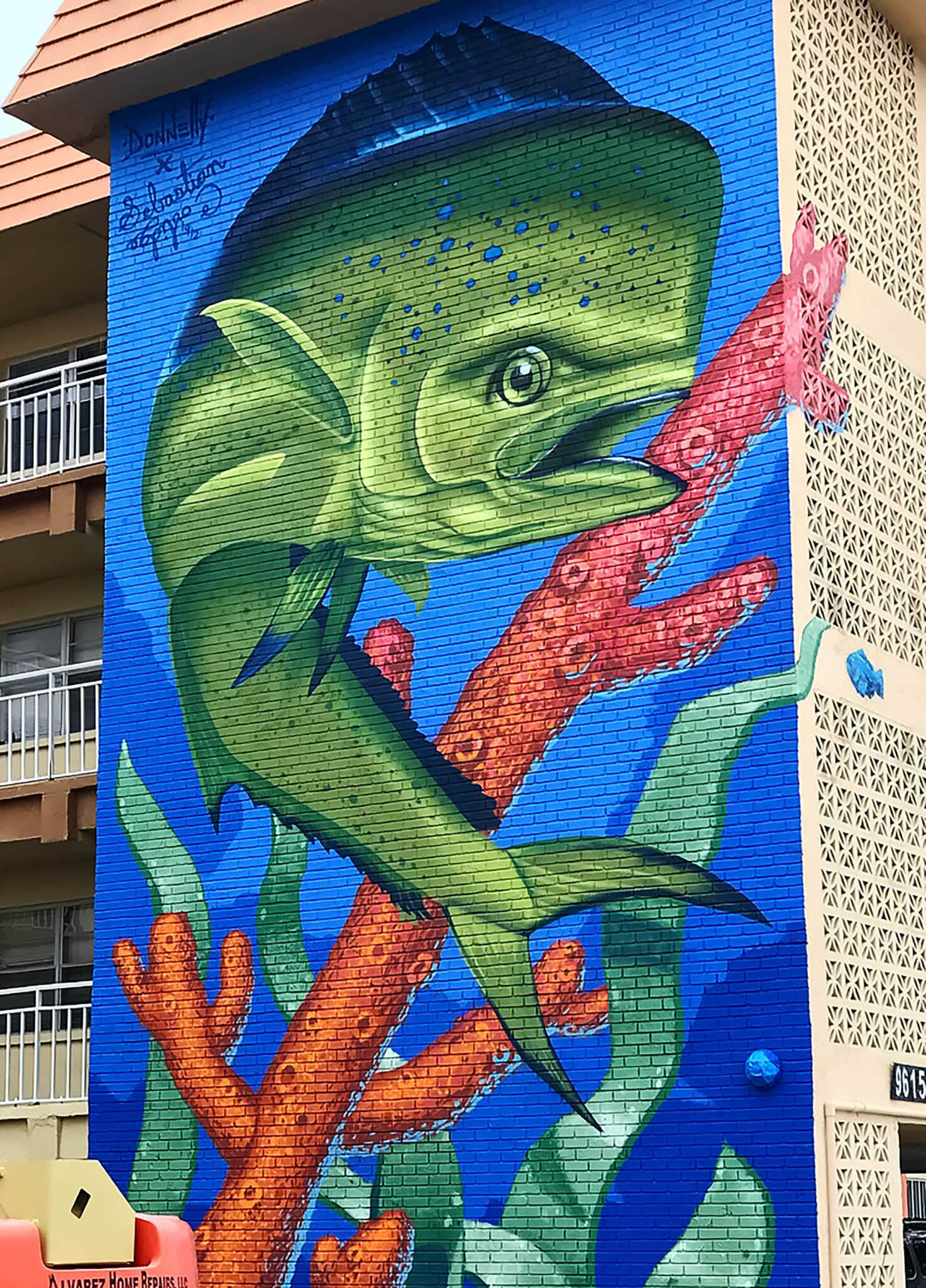 Mahi Mahi Treasure Island Mural 1473x2048